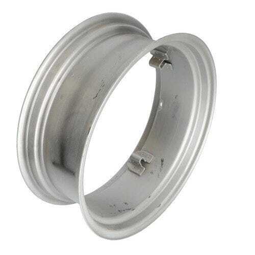 Rear Rim - 9" x 24" Rectangular 4 Loop Style Silver fits International Super A