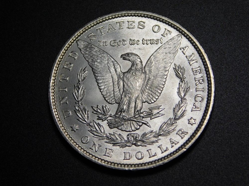 OLD WEST US COINS 1896 MORGAN SILVER DOLLAR