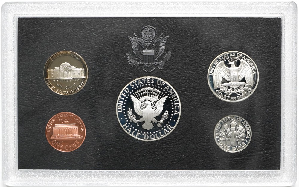 1993 Silver Proof Set w/ Box & COA