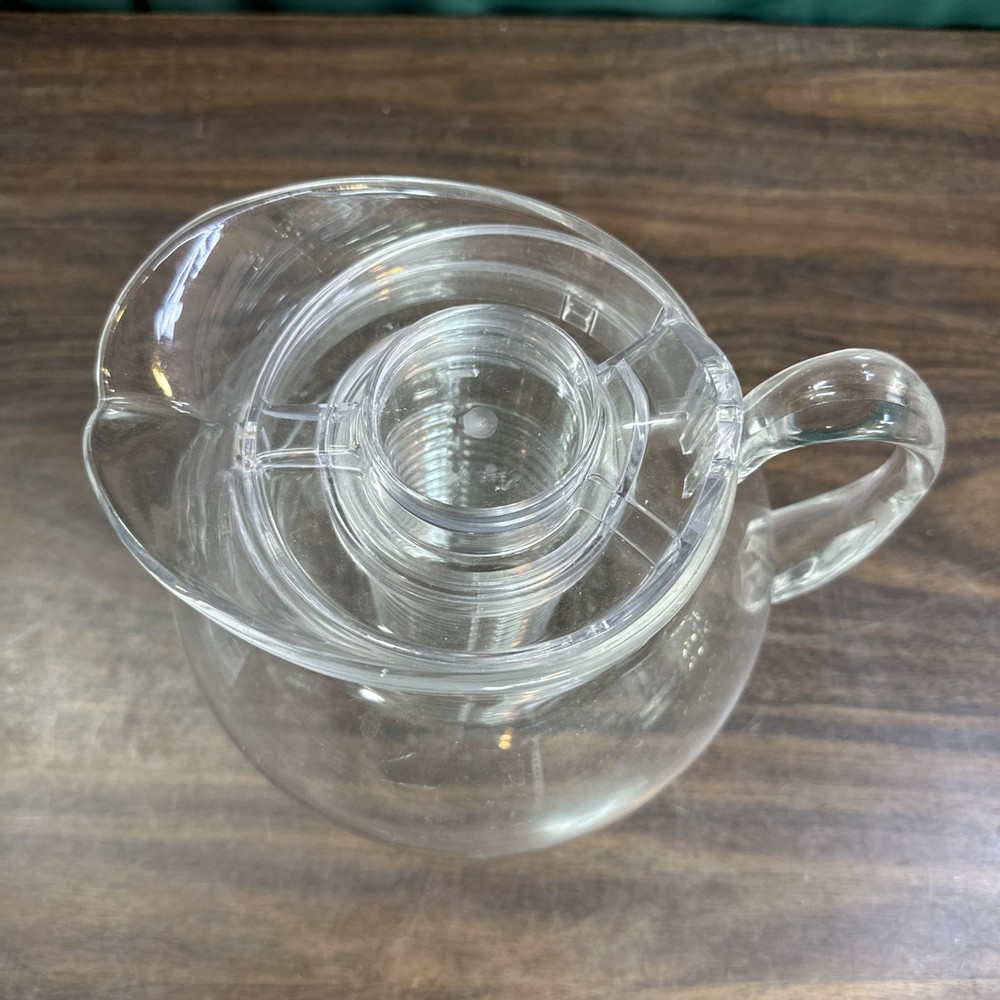 Clear Acrylic 3.5 Qt Pitcher With Fruit Infuser