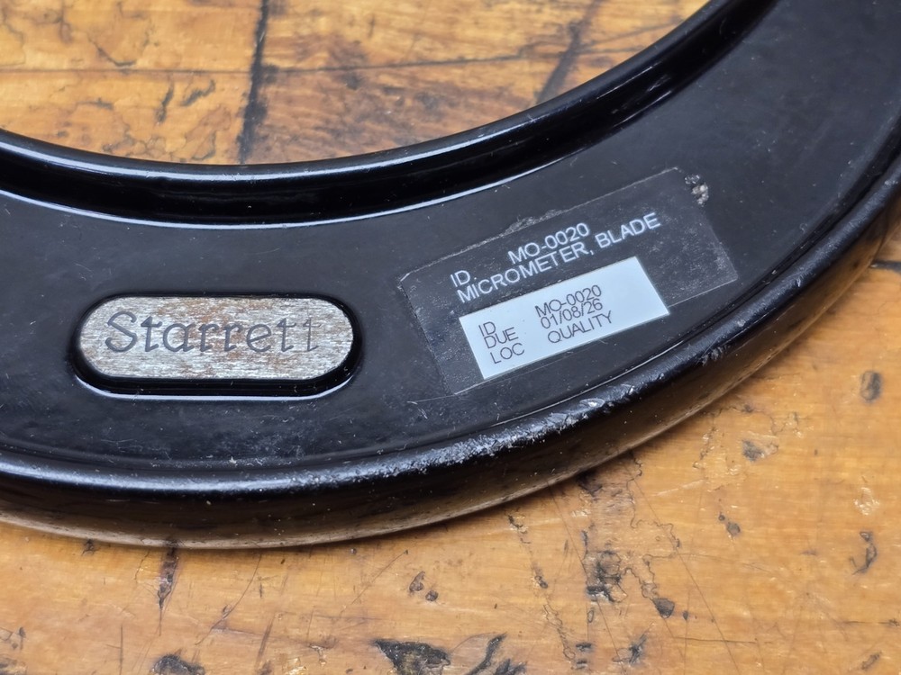 Starrett 2-3" Blade Micrometer No 486