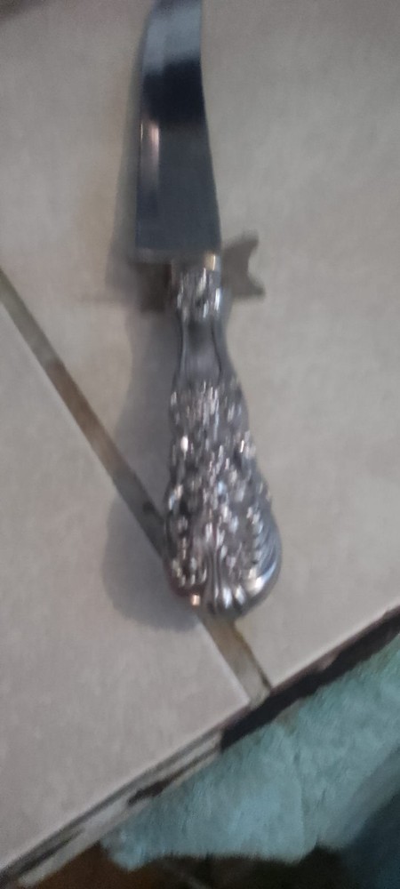 antique silver knife international silver co.