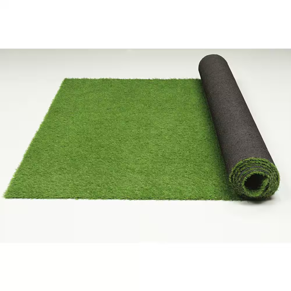 Turf 6 Ft. X 9 Ft. Green Artificial Grass Rug