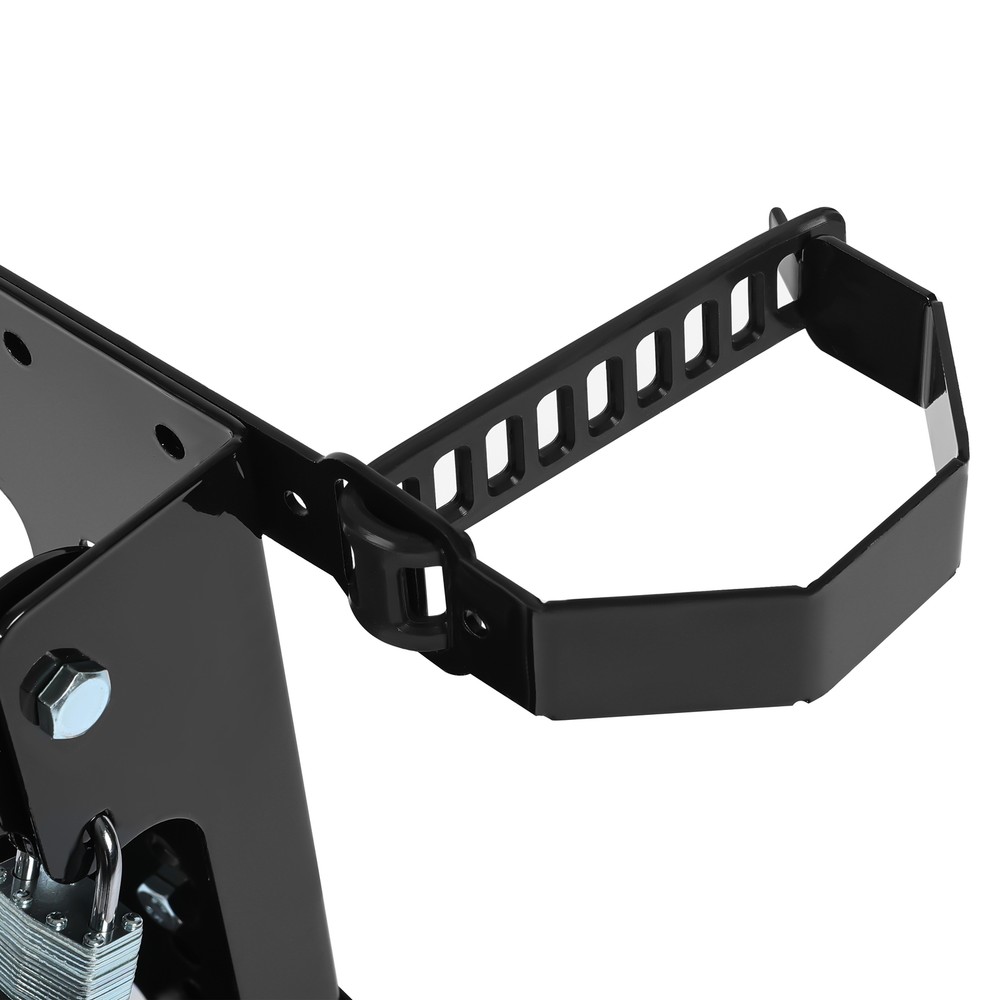 For Open & Enclosed Landscape Trailer Adjustable Backpack Blower Sprayer Rack