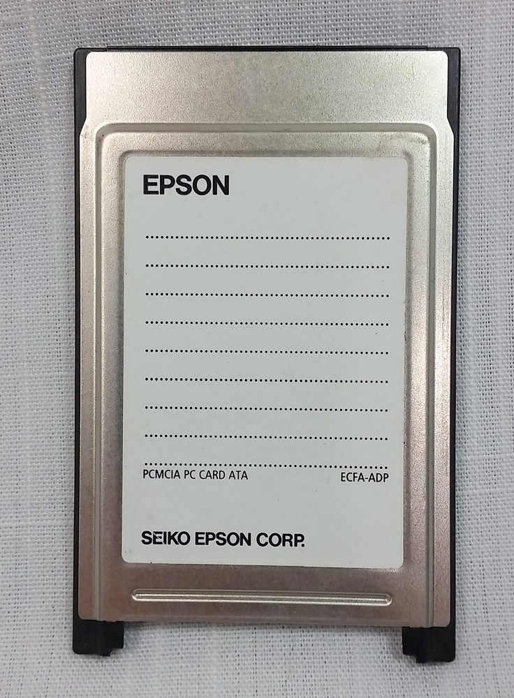 Epson PCMCIA Adapter for Compat Flash Card ATA ECFA-ADP