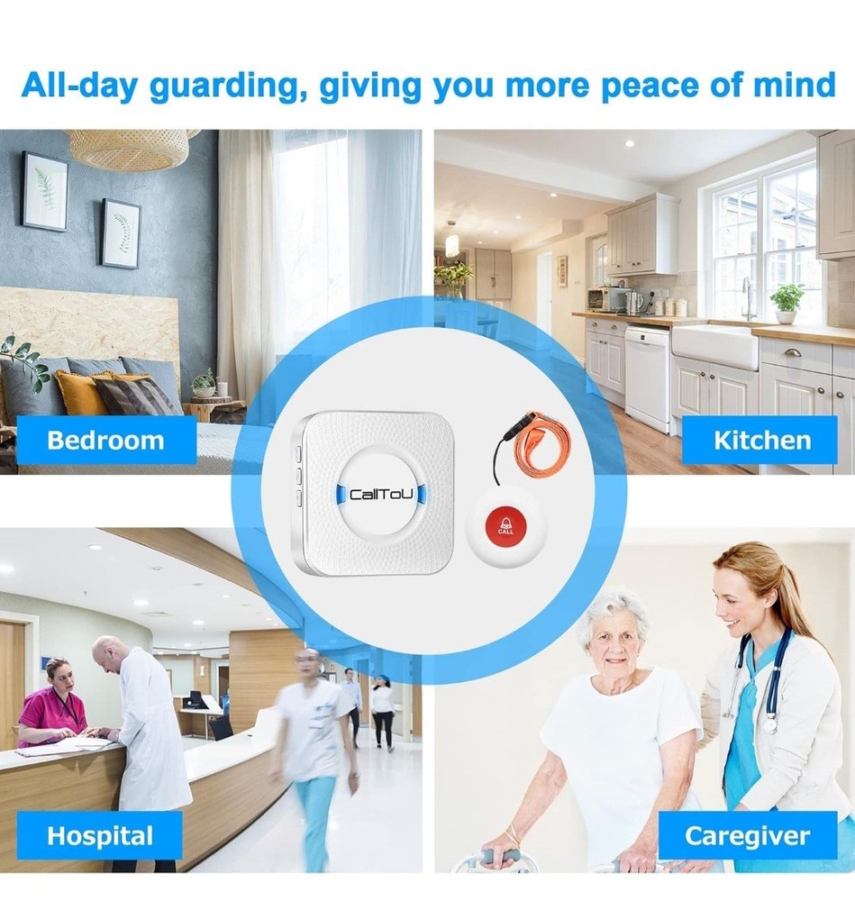 Long Range Wireless Call Button Nurse Alert System/patient /elderly/
