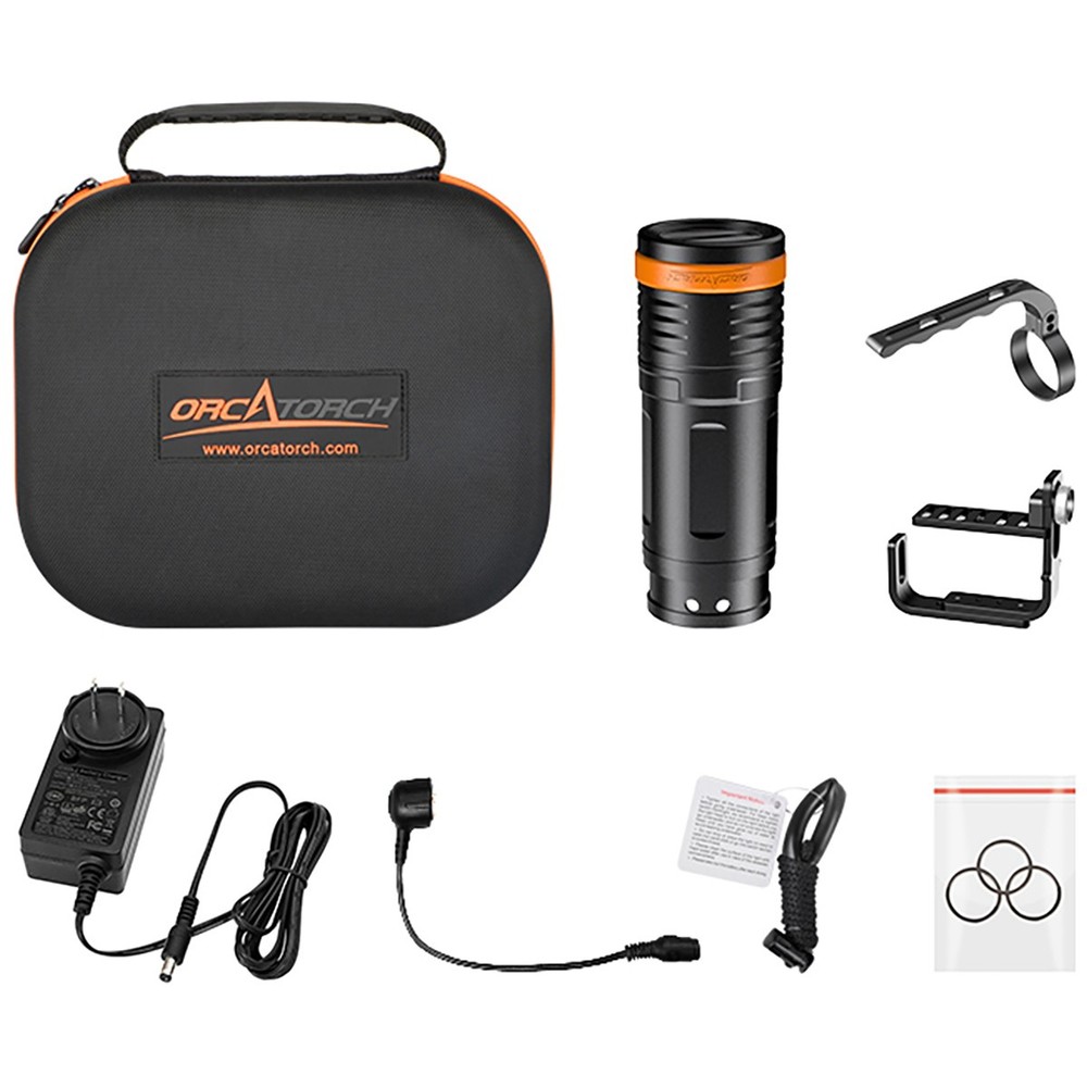 OrcaTorch D920 5000 Lumens Tech Dive Light