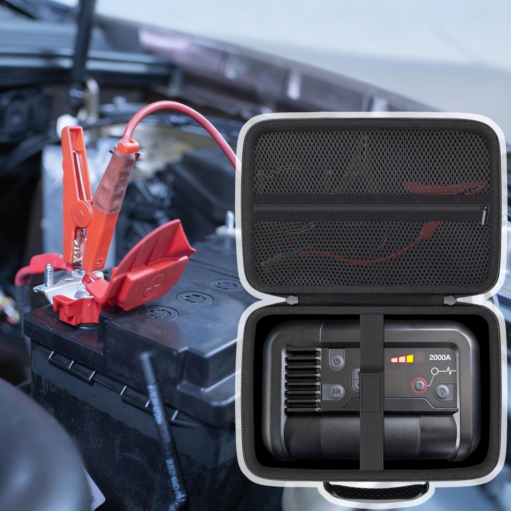 Baval Case Compatible with NOCO Boost+Air AX65 2000A Jump Starter with Air Co...