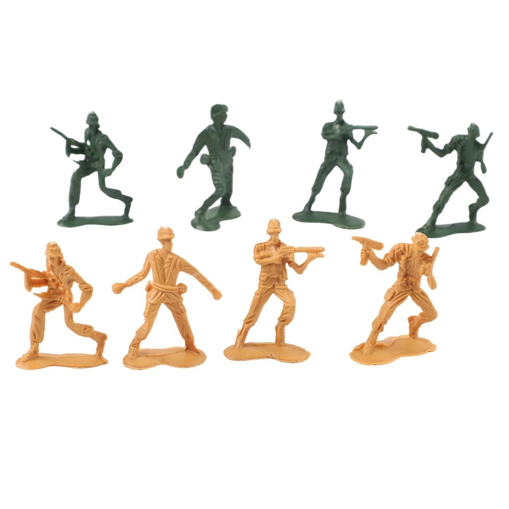 Useful Character Model Sand Table Table Game War Game 100Pcs 4cm Figures