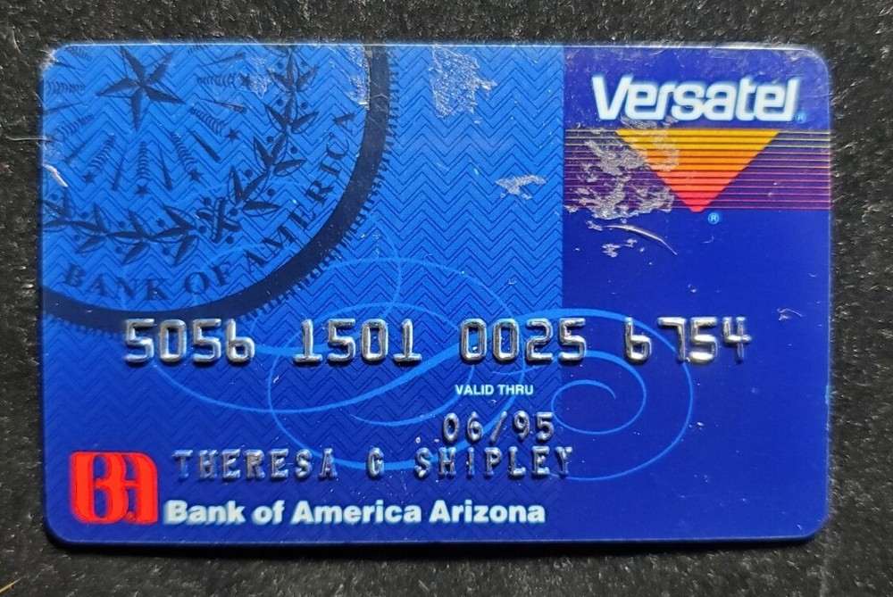 Versatel credit card exp 1995 ~ our cc1989