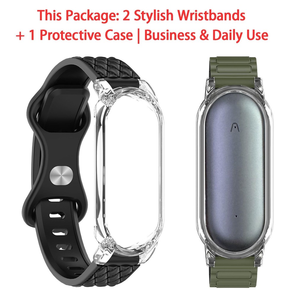 Magnetic Strap with Case for Plaud NotePin Voice Recorder, Adjustable Silicon...