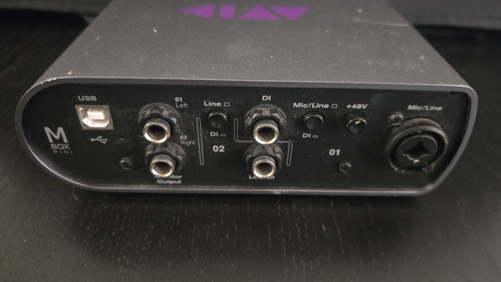 Avid Mbox Mini Audio Interface USB Pro Tools Recording SOLD AS IS