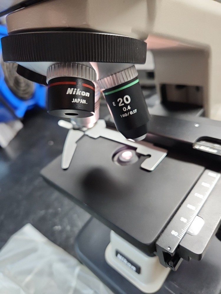Nikon YS2-T Binocular Microscope Alphaphot 2 with Eyepieces and Objective Lenses