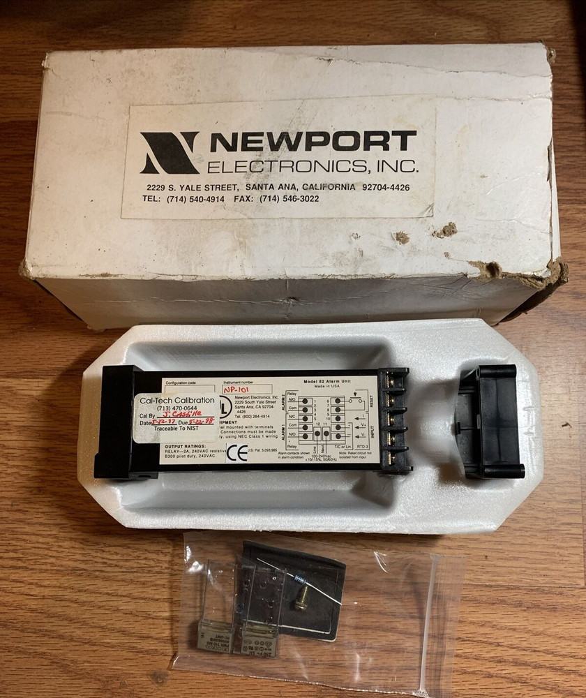 Newport Security System Relay For Model #82 parts and restoration untested