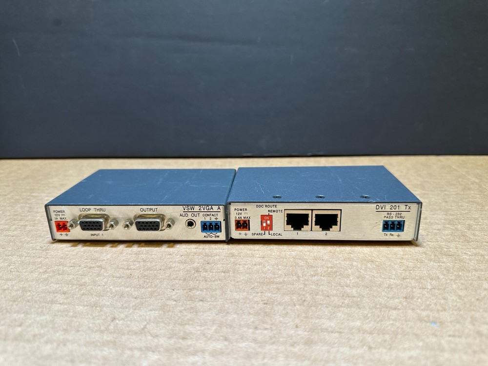 2x Extron DVI 200 Tx Series DVI 201 Tx Work Ships Fast!!!