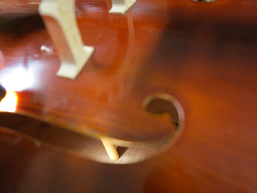 Full-Size Student Cello 4/4 with case and bow