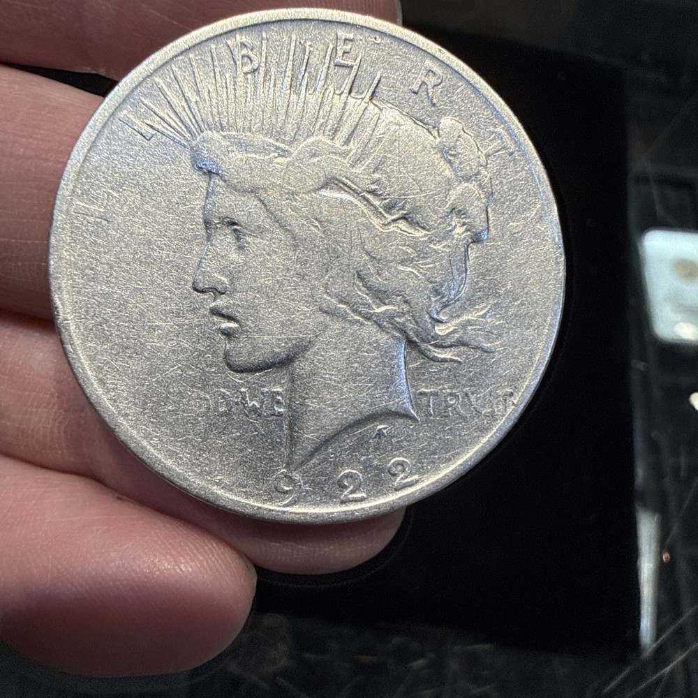 Lot Of 5 Peace Dollars