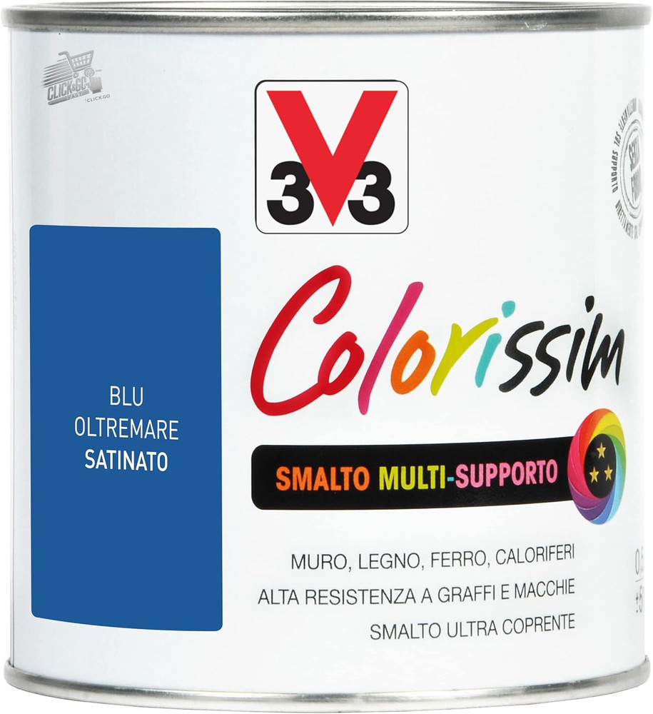 Multisupport enamel Colorissim blue overseas 0.5 L