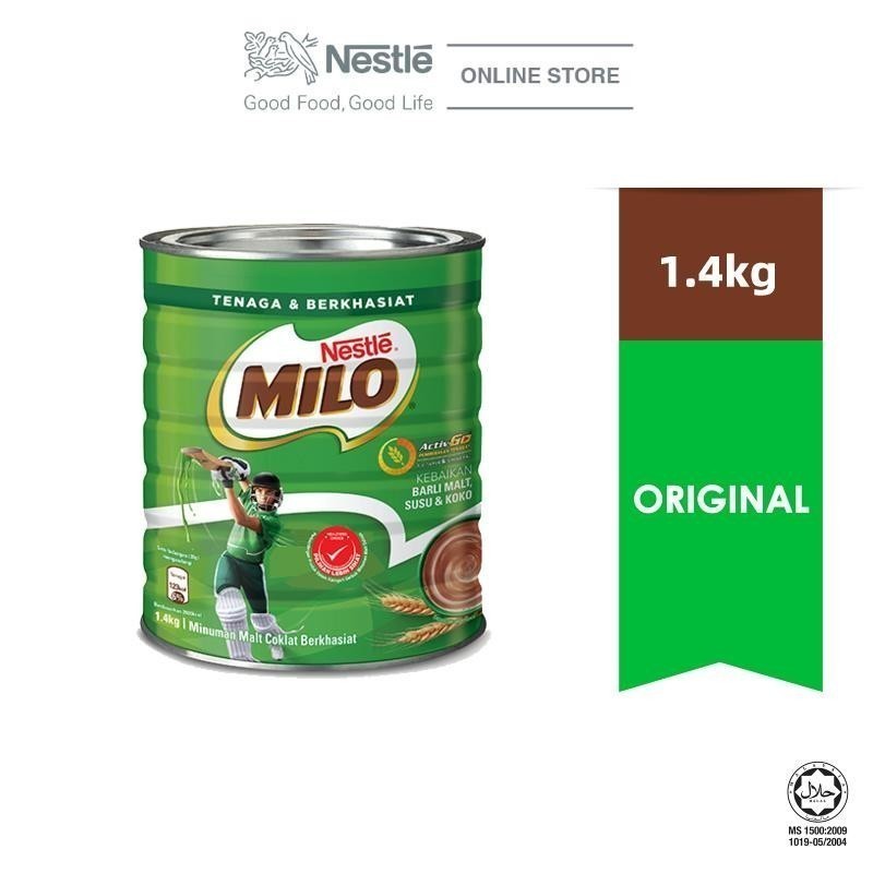 NESTLE MILO Chocolate Flavored Nutritional Drink Mix 1.4kg TIN