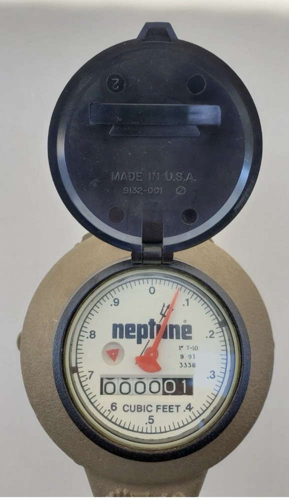Neptune New 1” T-10 Direct Read Water Meter
