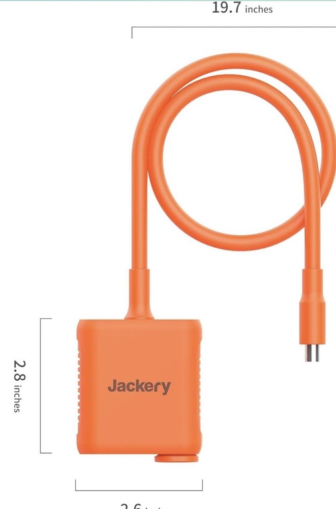 Jackery Solar Series cable for Jackery E1000 Pro-E3000 Pro & SolarSaga 200 Panel