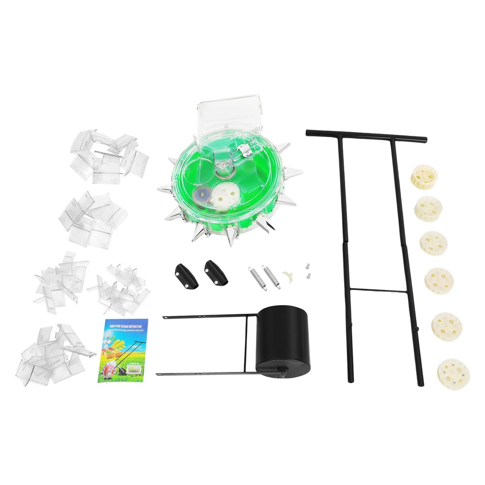 Hand-push Roller Seeder Peanut Corn Fertilizer Applicator Manual Seeding Tool