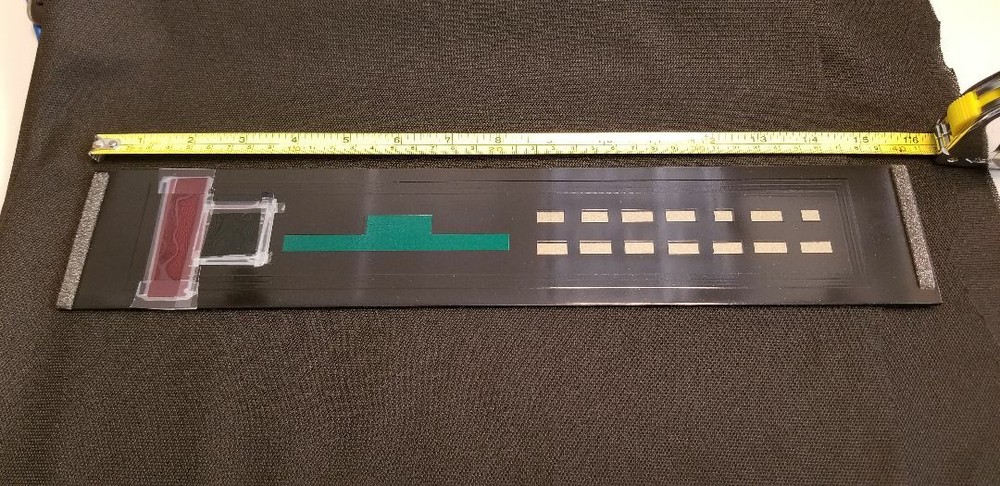 McIntosh C31V preamplifier glass face plate