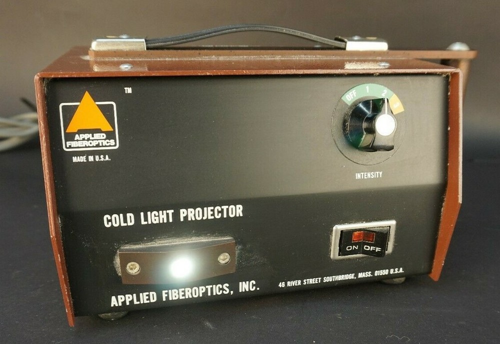Microscope Fiber Optical Illuminator Cold Light Source Applied Fiberoptics