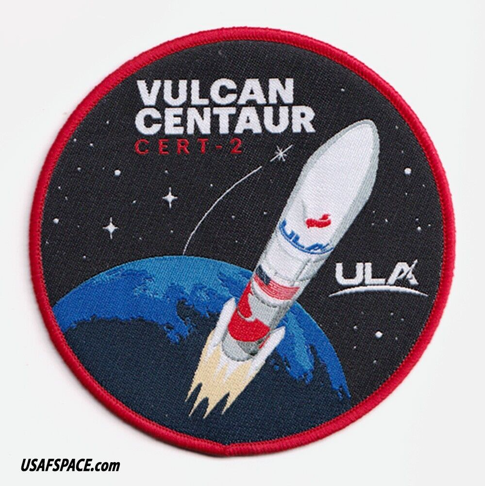 VULCAN CENTAUR CERT- 2- ULA -ASTROBOTIC CELESTIS-NASA USSF SPACE ORIGINAL PATCH