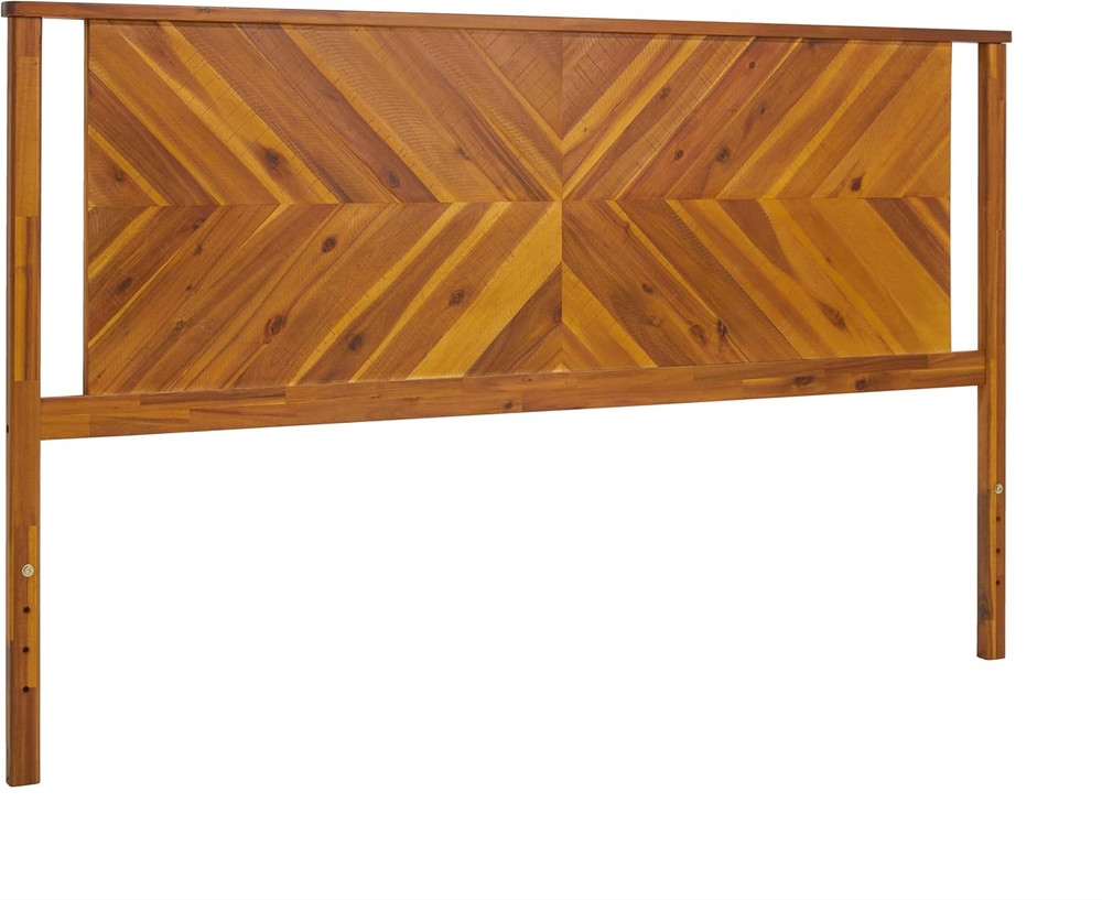Vivian Headboard ONLY, Rustic & Scandinavian Style with Solid Acacia Wood, Easy