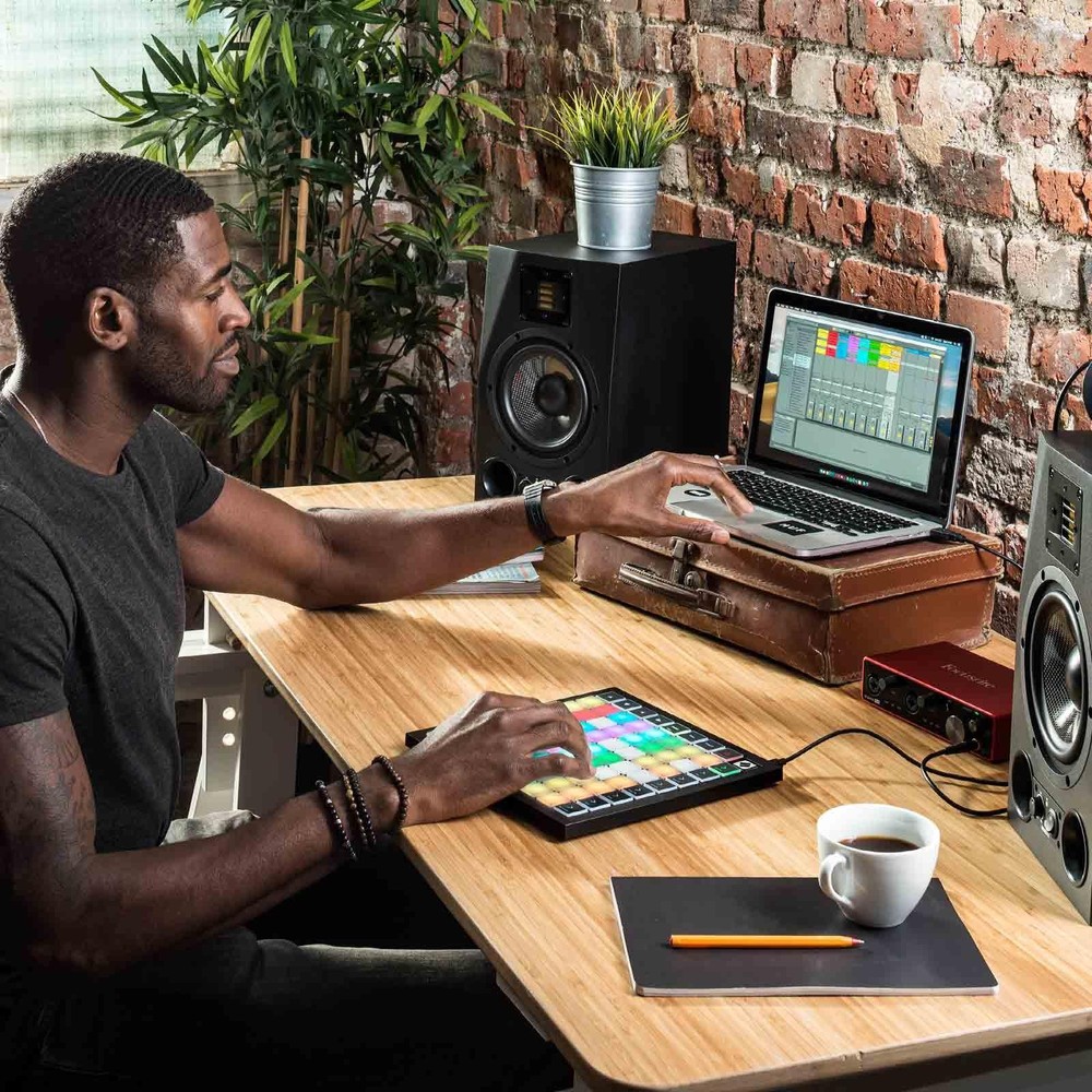 Novation Launchpad X Grid Music Production Controller for Ableton Live