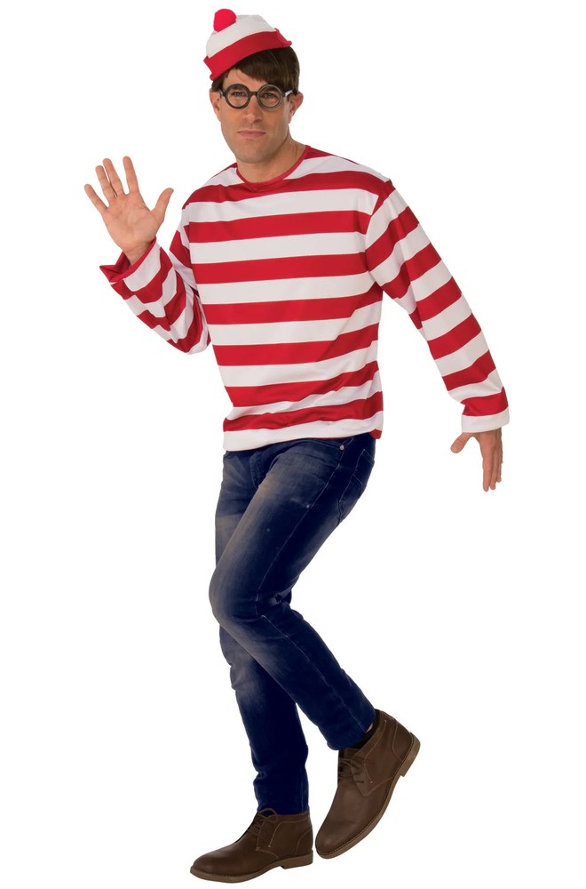 2018 Where�s Waldo Plus Size Costume
