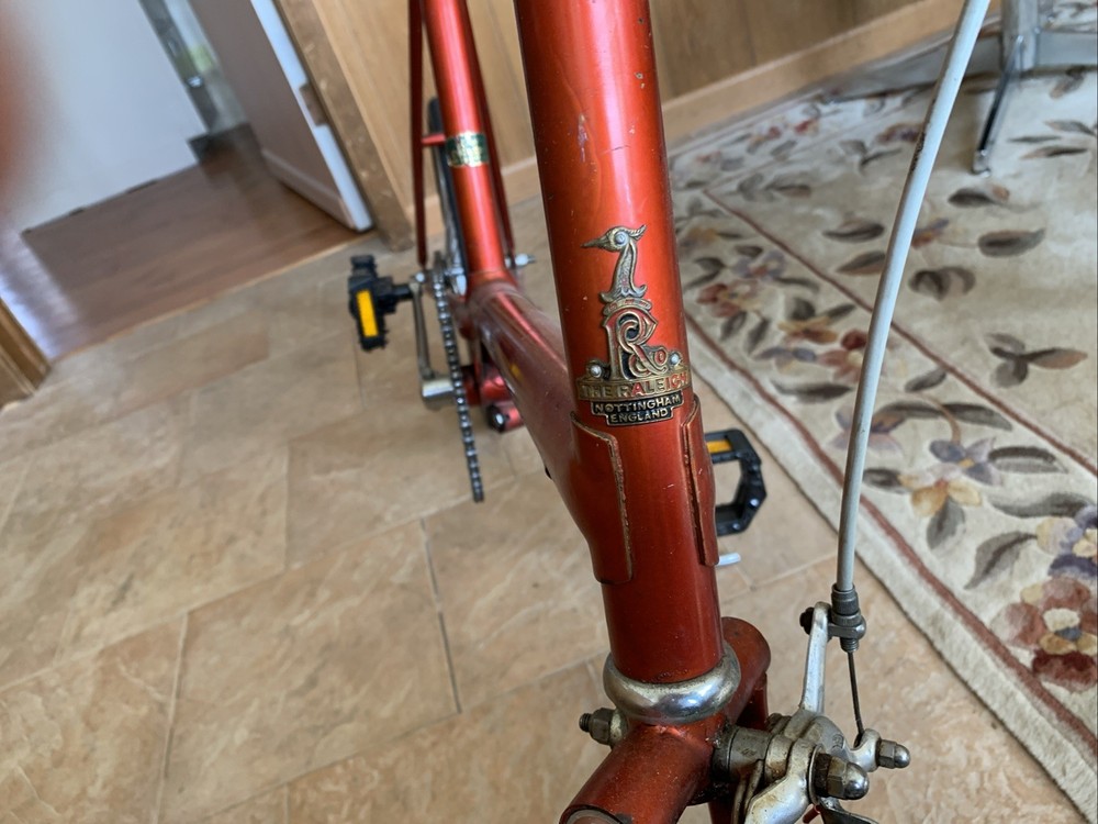 RALEIGH Small wheel 1966 Vintage Bicycle. Fixed Gear
