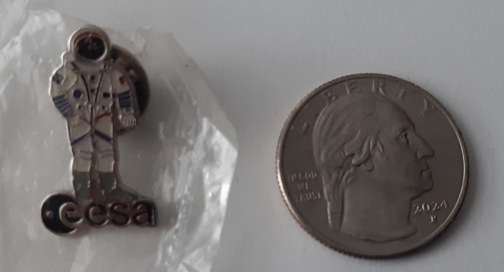 ESA astronaut  pin