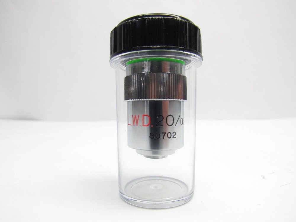 LWD 20/0.30 Optics Microscope Objective w/Protective Case New
