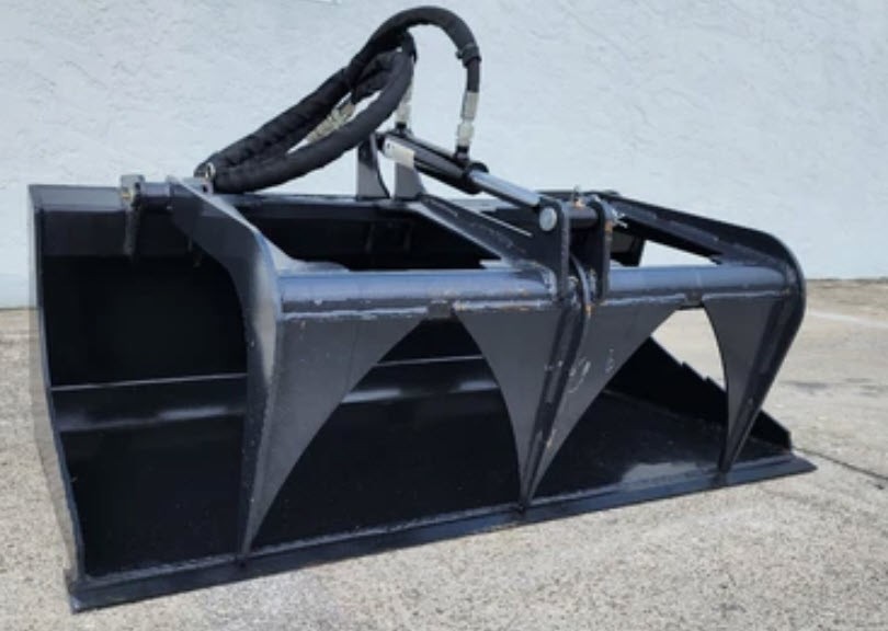 Mini Grapple Solid Bottom Attachment 44" Fits Mini Skid Steer Toro Dingo+More