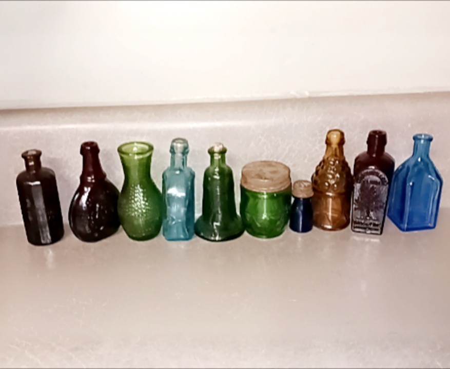 Vintage Glass Bottles