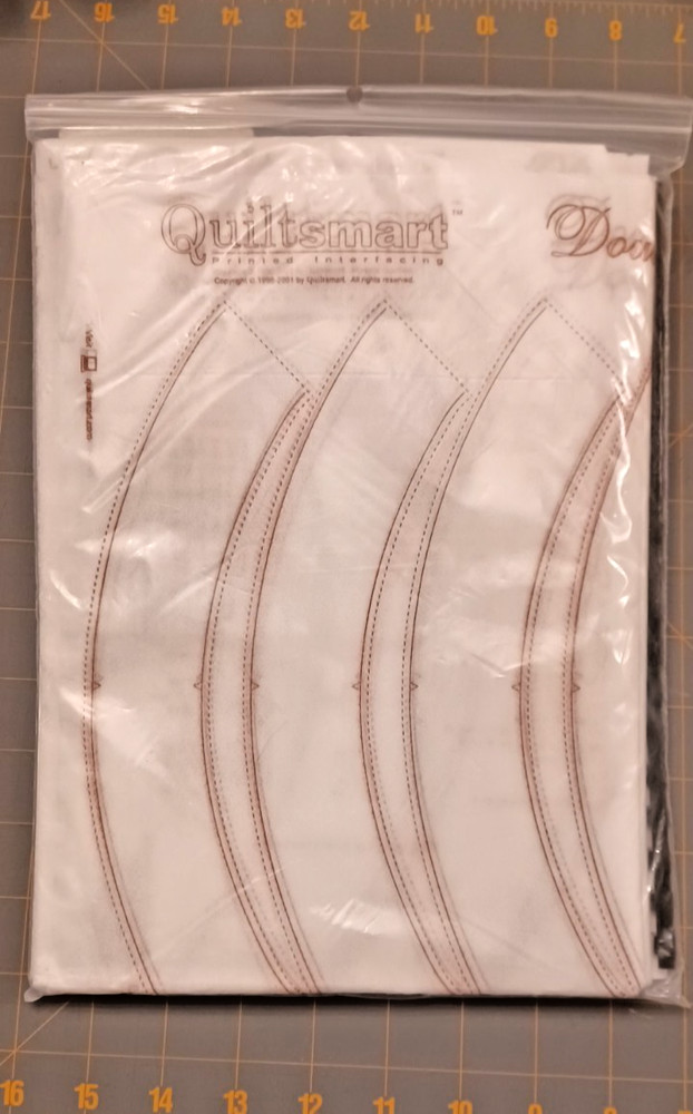 Double Wedding Ring Quilt Pattern Kit with Printed Interfacing by Mary Henderson