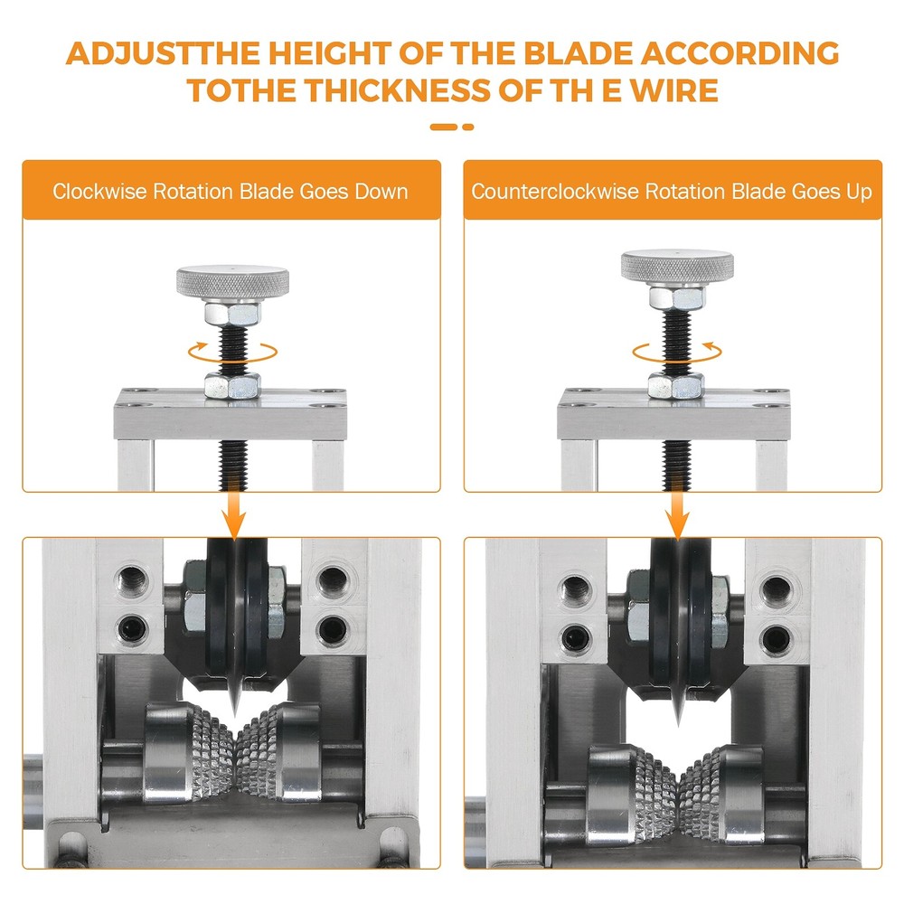 Automatic Motorized Electric Wire Stripping Machine Scrap Copper Recycling Tool