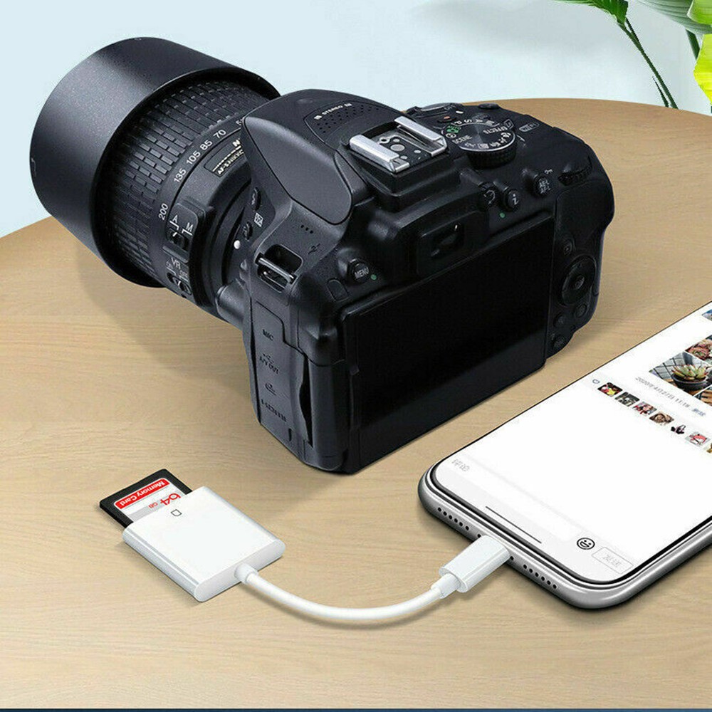 USB C SD Card Reader Type-C to SD Card Camera Reader Adapter for Android