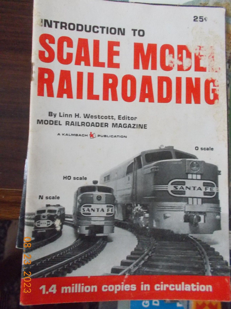 6 Vintage Model Railroading Introductory / Instructional Booklets