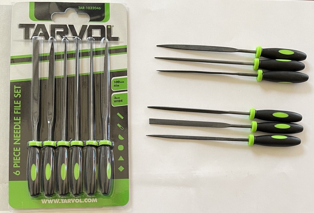 Tarvol 6 Piece Needle File / Chisel Set Small Tools