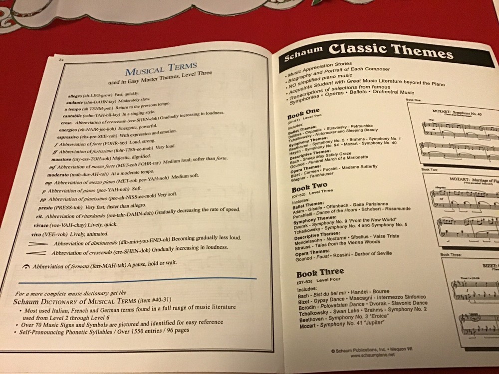 Easy Master Themes, Lev 3 (Various) Educational Piano