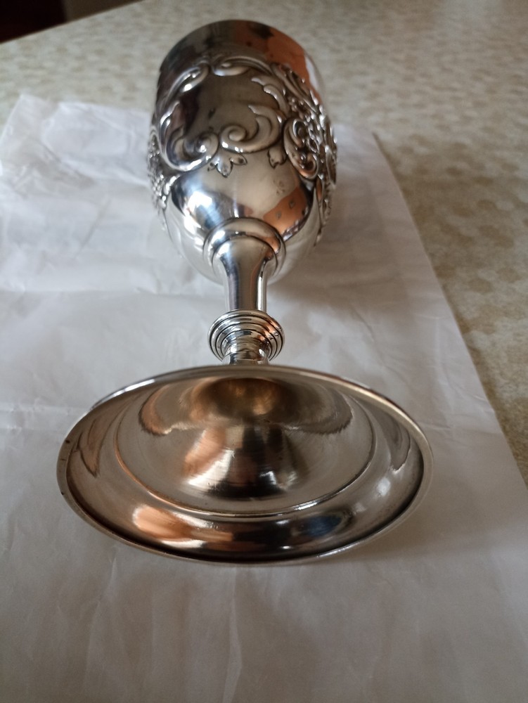 Edwardian Hallmarked Sterling Silver Goblet