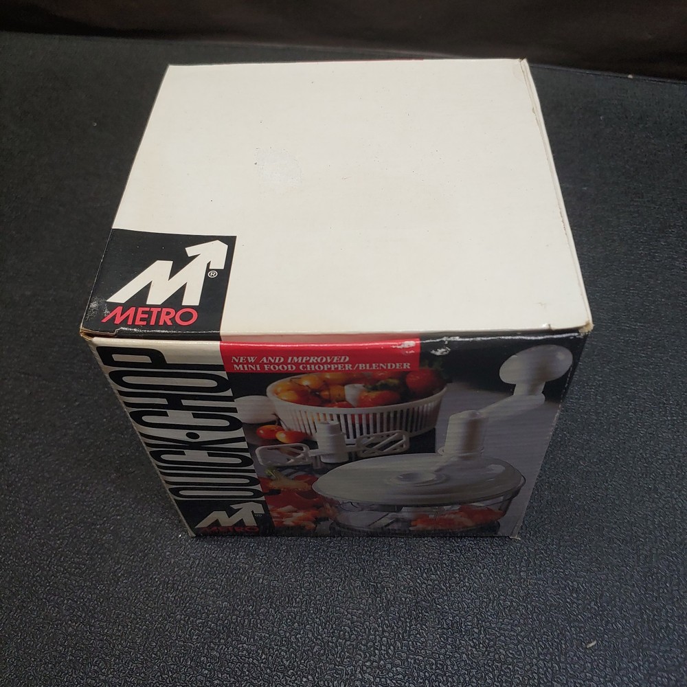 Metro Quick Chop Mini Chopper/ Blender Model 1646