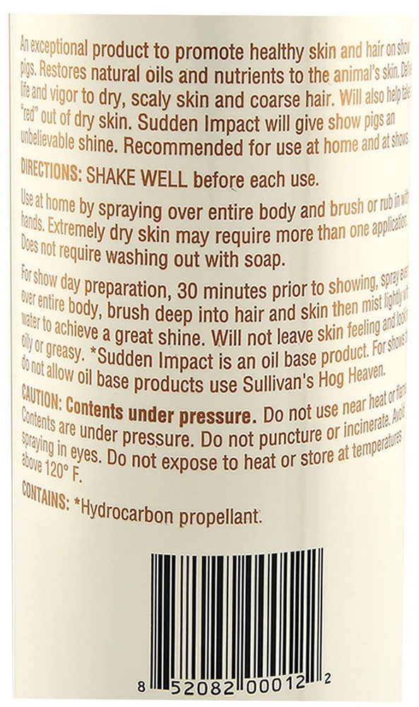 ** Sudden Impact, 17 oz