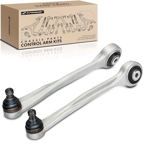 2 x Front Forward Upper Control Arm with Ball Joint & Bushing, Compatible