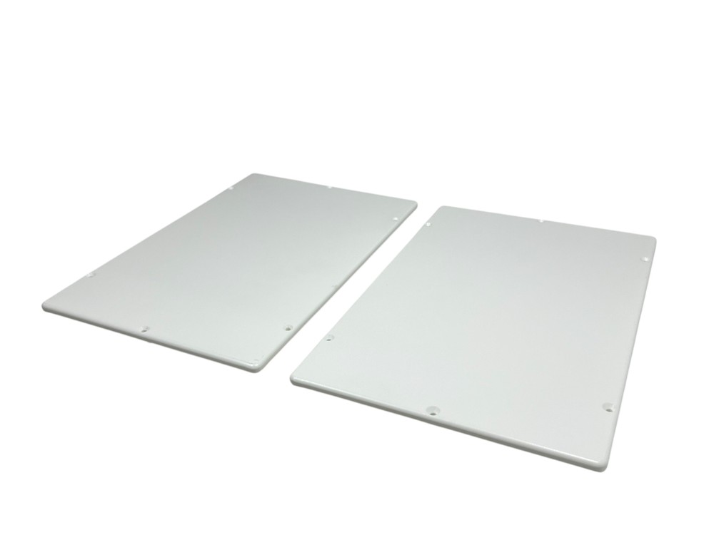 Marine Hatch Access Panel, 8in x 12in, Poly Material, White, NEW, 2 Pack
