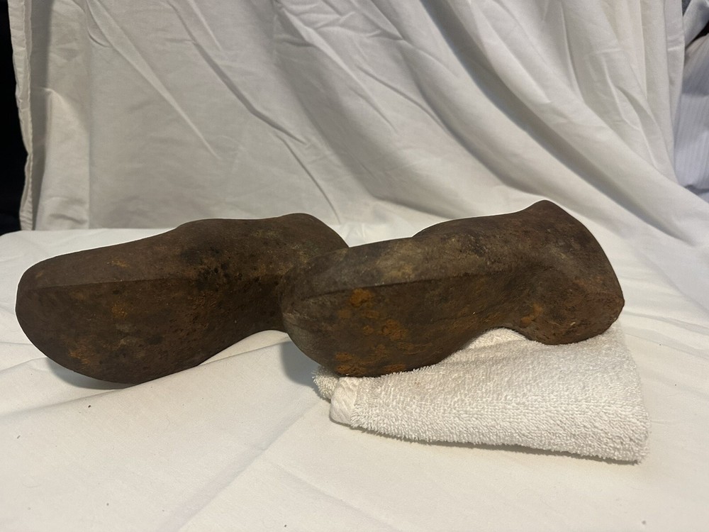 Vintage Cast Iron Decorative clogs