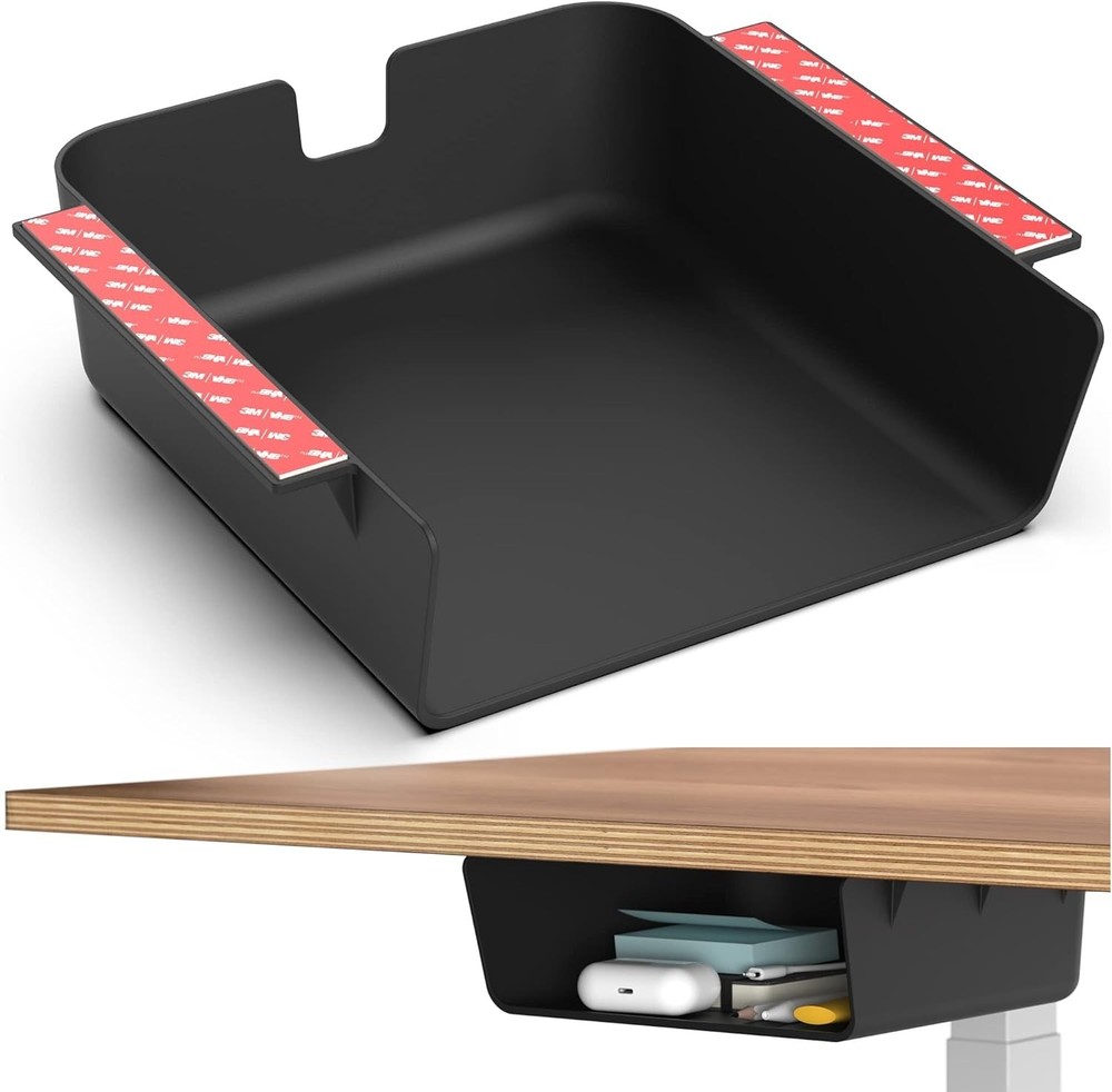 Under Desk Storage Shelf, Drawer Organizer for Office, Workstations, Tables, ...
